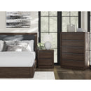  Size_Queen  -- Dilenno Upholstered Panel Bed IMAGE 6