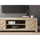  Signature Design by Ashley Cayboni W3787-68 LG TV Stand with Fireplace Option IMAGE 8