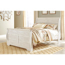  Size_Queen  -- Willowton Sleigh Bed IMAGE 2