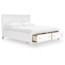  Fortman B680B22 King Panel Storage Bed IMAGE 2