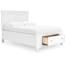  Fortman B680B25 Full Panel Storage Bed IMAGE 2