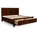  Size_King  -- Danabrin King Panel Bed with Storage IMAGE 2