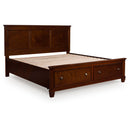  Danabrin B685B19 California King Panel Storage Bed IMAGE 1