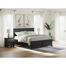  Lanolee B687B19 King Panel Storage Bed IMAGE 10