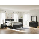  Lanolee B687B19 King Panel Storage Bed IMAGE 12