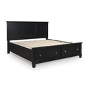  Lanolee B687B19 King Panel Storage Bed IMAGE 6