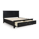  Lanolee B687B19 King Panel Storage Bed IMAGE 7