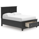  Lanolee B687B22 Full Panel Storage Bed IMAGE 2