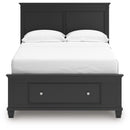  Lanolee B687B22 Full Panel Storage Bed IMAGE 3