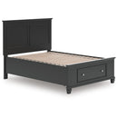  Lanolee B687B22 Full Panel Storage Bed IMAGE 6