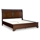  Size_Queen  -- Trellington Sleigh Bed with Storage IMAGE 4