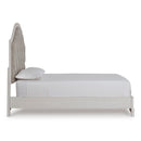  Size_Queen  -- Blendon Upholstered Panel Bed IMAGE 3