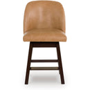  Signature Design by Ashley Neymorton D618-324 Upholstered Swivel Barstool IMAGE 2