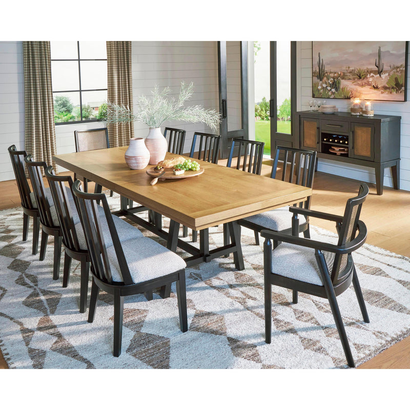 Signature Design by Ashley Galliden D841-55 Rectangular Dining Room Ex