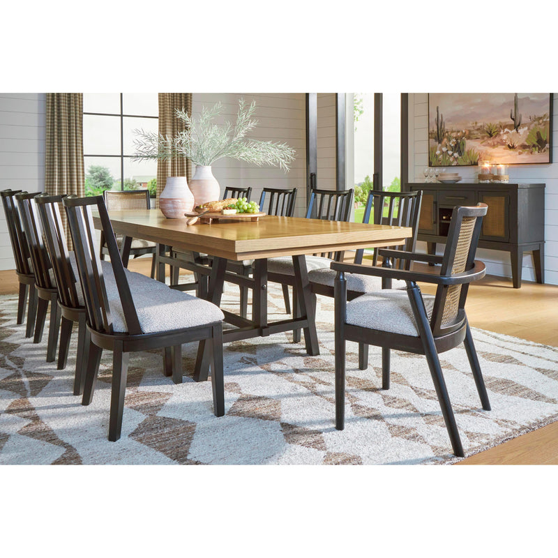 Signature Design by Ashley Galliden D841-55 Rectangular Dining Room Ex