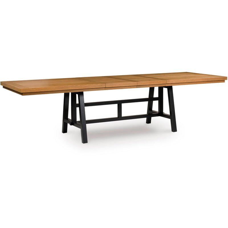 ディスプレイテーブル　DEMODE Signature Design by Ashley Galliden D841-55 Rectangular Dining Room Ex