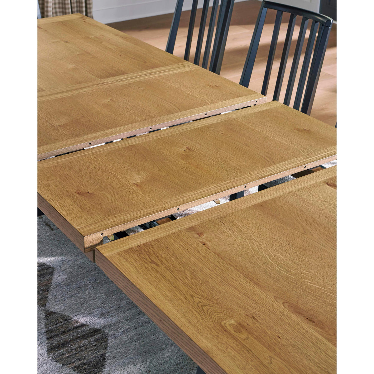Signature Design by Ashley Galliden D841-55 Rectangular Dining Room Ex