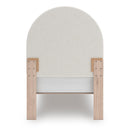  Size_Twin  -- Arloster Upholstered Panel Bed IMAGE 5