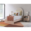  Size_Twin  -- Arloster Upholstered Panel Bed IMAGE 7