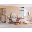  Size_Twin  -- Arloster Upholstered Panel Bed IMAGE 9