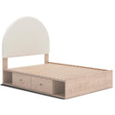  Arloster PCB1566B5 Full Upholstered Panel Bed with Storage IMAGE 6