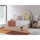  Arloster PCB1566B5 Full Upholstered Panel Bed with Storage IMAGE 8