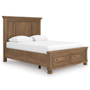  Size_Queen  -- Feddinger Panel Bed with Storage IMAGE 1
