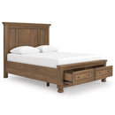  Size_Queen  -- Feddinger Panel Bed with Storage IMAGE 2