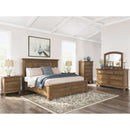  Size_King  -- Feddinger PCB779B12 King Panel Storage Bed IMAGE 9
