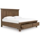  Size_California King  -- Feddinger PCB779B13 California King Panel Storage Bed IMAGE 2