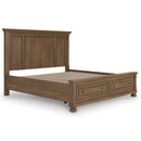  Size_California King  -- Feddinger PCB779B13 California King Panel Storage Bed IMAGE 6
