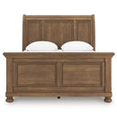  Size_Queen  -- Feddinger Sleigh Bed IMAGE 2