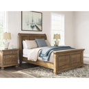  Size_Queen  -- Feddinger Sleigh Bed IMAGE 6