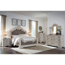  Size_Queen  -- Bruchandi Upholstered Panel Bed IMAGE 7