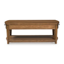  Signature Design by Ashley Burkbyer T513-1 Rectangular Cocktail Table IMAGE 3