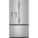  Whirlpool 36-Inch French Door Refrigerator with Dual Ice Makers WRFF3736SZ IMAGE 1