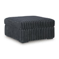  Manufacturer Color_Gunmetal  -- Midnight-Madness 9810508 Oversized Accent Ottoman IMAGE 1
