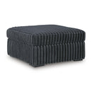  Manufacturer Color_Gunmetal  -- Midnight-Madness 9810508 Oversized Accent Ottoman IMAGE 1