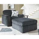  Manufacturer Color_Gunmetal  -- Midnight-Madness 9810508 Oversized Accent Ottoman IMAGE 4