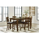  Signature Design by Ashley Ralene D594-32 Dining Room Counter Butterfly Extension Table IMAGE 8