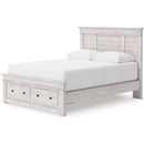  Size_King  -- Makidern Panel Bed with Storage IMAGE 3