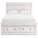  Size_King  -- Makidern Panel Bed with Storage IMAGE 7