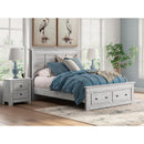  Size_King  -- Makidern Panel Bed with Storage IMAGE 9