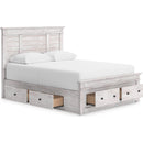  Size_King  -- Makidern PCB1171B15 King Panel Storage Bed IMAGE 4