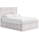  Size_Queen  -- Makidern Panel Bed with Storage IMAGE 8