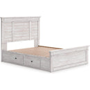  Size_King  -- Makidern PCB1171B17 King Panel Storage Bed IMAGE 1