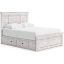  Size_King  -- Makidern PCB1171B17 King Panel Storage Bed IMAGE 8