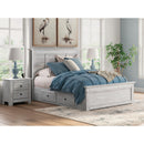  Size_Queen  -- Makidern PCB1171B7 Queen Panel Storage Bed IMAGE 9