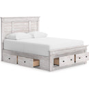  Size_Queen  -- Makidern PCB1171B9 Queen Panel Storage Bed IMAGE 3