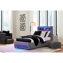  Verishaw PCB2721B23 Twin Upholstered Bed IMAGE 10
